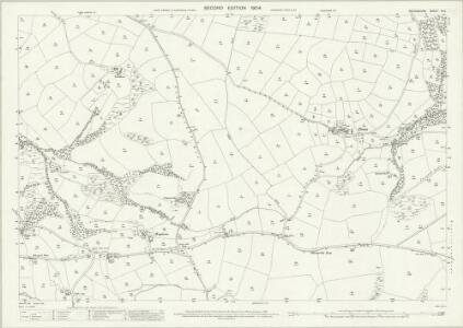 Devon VI.5 (includes: Combe Martin; Kentisbury; Trentishoe) - 25 Inch Map