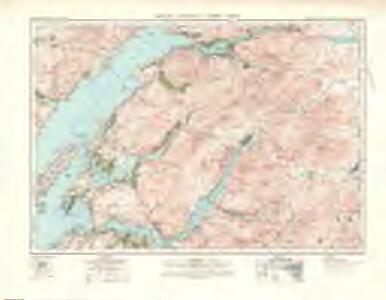 Loch Etive  & Glen Coe (54) - OS One-Inch map