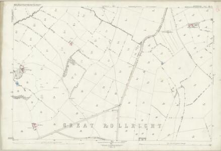 Oxfordshire VIII.15 (includes: Hook Norton; Long Compton; Rollright; Whichford) - 25 Inch Map