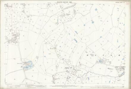 Cheshire LV.2 (includes: Bunbury; Haughton; Spurstow; Wardle) - 25 Inch Map