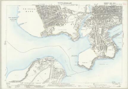 Devon CXXIII.11 (includes: Devonport; East Stonehouse; Maker With Rame; Plymouth) - 25 Inch Map
