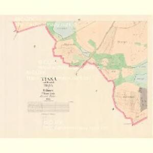 Tissa - c7919-1-005 - Kaiserpflichtexemplar der Landkarten des stabilen Katasters