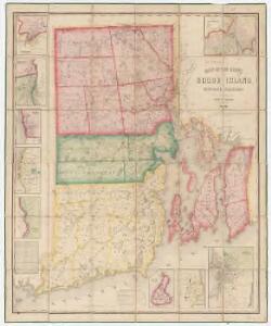 Map of the State of Rhode Island and Providence Plantations : from surveys