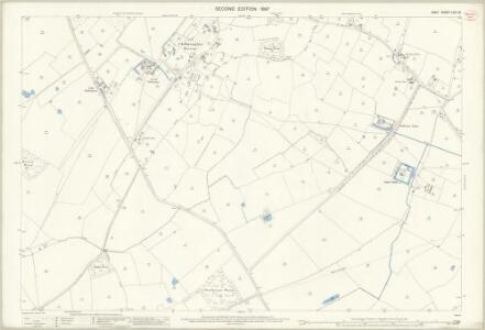 Kent LXIV.16 (includes: Great Chart; Kingsnorth) - 25 Inch Map