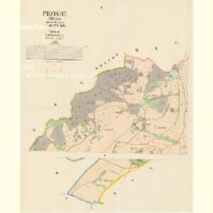 Przikry (Přikry) - c6241-1-001 - Kaiserpflichtexemplar der Landkarten des stabilen Katasters