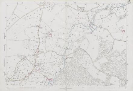Wiltshire LI.12 (includes: Bishopstrow; Corsley; Longbridge Deverill; Sutton Veny; Warminster) - 25 Inch Map