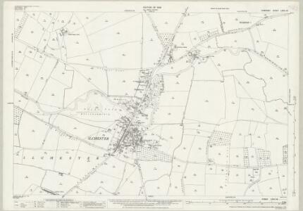 Somerset LXXIII.16 (includes: Ilchester; Kingsdon; Limington; Yeovilton) - 25 Inch Map