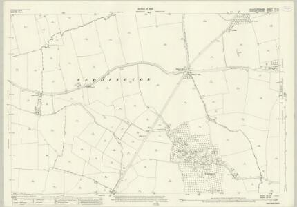 Gloucestershire XII.12 (includes: Ashchurch; Beckford; Oxenton; Teddington) - 25 Inch Map