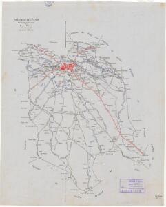 Mapa planimètric de les Borges Blanques