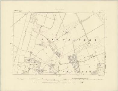 Norfolk LVIII.SW - OS Six-Inch Map