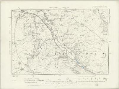 Lancashire LXIV.SW - OS Six-Inch Map