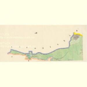 Alt Pless (Stary Ples) - c7306-1-012 - Kaiserpflichtexemplar der Landkarten des stabilen Katasters
