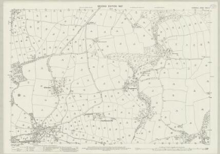 Cornwall XXXII.12 (includes: St Columb Major) - 25 Inch Map