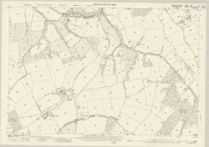 Worcestershire XIX.13 (includes: Bockleton; Kyre; Laysters; Tenbury) - 25 Inch Map