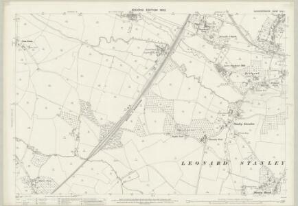 Gloucestershire XLIX.1 (includes: Eastington; Frocester; Leonard Stanley; Stonehouse) - 25 Inch Map