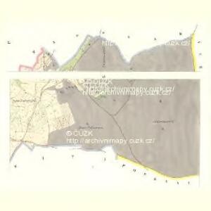 Welletschin - c8353-1-004 - Kaiserpflichtexemplar der Landkarten des stabilen Katasters