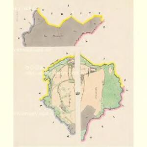 Kleteczna (Kletecna) - c3156-1-001 - Kaiserpflichtexemplar der Landkarten des stabilen Katasters