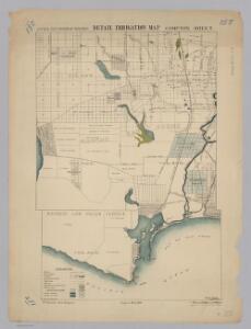Compton.  Detail Irrigation Map.