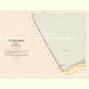 Steblowa - c7325-1-003 - Kaiserpflichtexemplar der Landkarten des stabilen Katasters