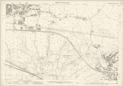 Staffordshire LXII.8 (includes: Short Heath; Wednesfield; Willenhall; Wolverhampton) - 25 Inch Map