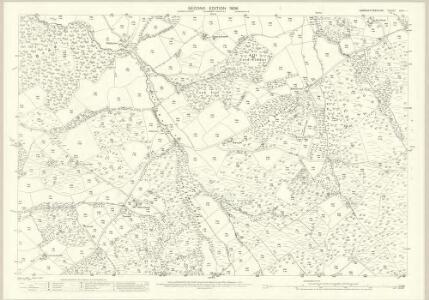 Carmarthenshire XXXIV.4 (includes: Llanddeusant; Llangadog) - 25 Inch Map