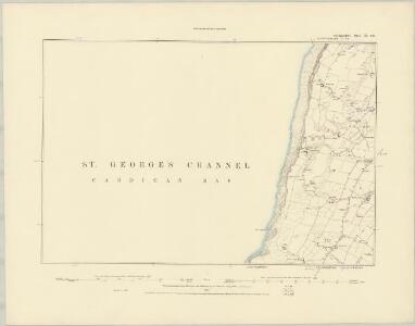 Cardiganshire VIII.NW - OS Six-Inch Map