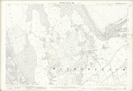 Westmorland XLII.9 (includes: Crosthwaite And Lyth; Witherslack) - 25 Inch Map