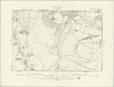 Somerset XLVII.SW - OS Six-Inch Map