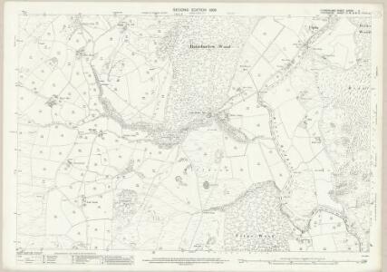 Cumberland LXXXVI.3 (includes: Dunnerdale with Seathwaite) - 25 Inch Map
