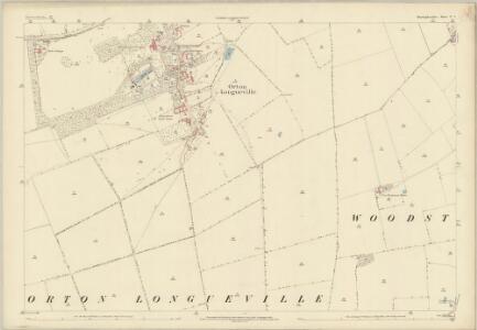 Huntingdonshire V.3 (includes: Orton Longueville; Woodston) - 25 Inch Map