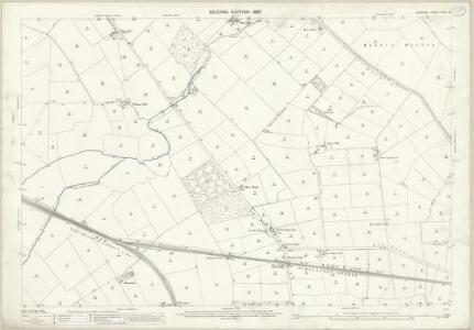 Durham XLIII.13 (includes: Great Aycliffe; Heighington; Shildon; Woodham) - 25 Inch Map