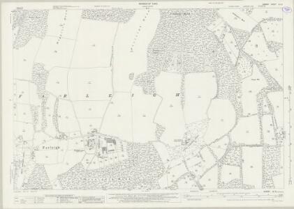 Surrey XX.8 (includes: Chelsham; Croydon St John The Baptist; Farleigh) - 25 Inch Map