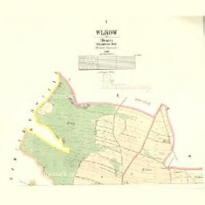 Wlkow - c8701-1-001 - Kaiserpflichtexemplar der Landkarten des stabilen Katasters