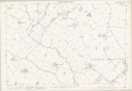Cheshire XXV.11 (includes: Daresbury; Dutton; Whitley) - 25 Inch Map