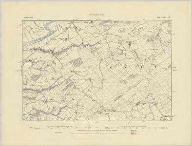 Carmarthenshire XXXIII.SE - OS Six-Inch Map