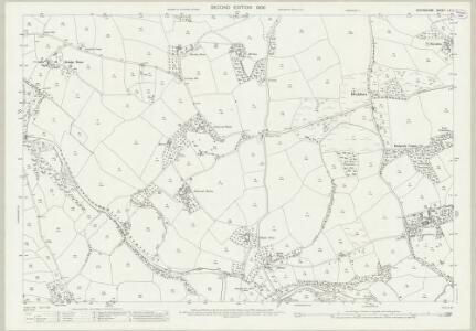 Devon LII.7 (includes: Hatherleigh; Iddesleigh; Monk Okehampton) - 25 Inch Map