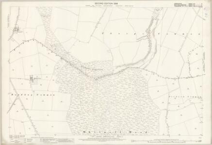 Derbyshire XIX.4 (includes: Harthill with Woodall; Thorpe Salvin; Whitwell; Worksop) - 25 Inch Map