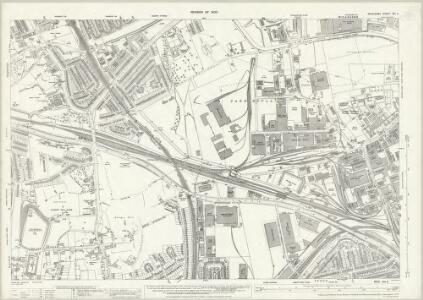 Middlesex XVI.5 (includes: Acton; Ealing St Mary; Wembley; Willesden) - 25 Inch Map