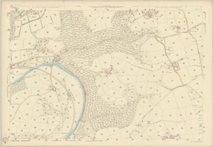 Devon XXXI.5 (includes: Burrington; Chittlehamholt; High Bickington) - 25 Inch Map