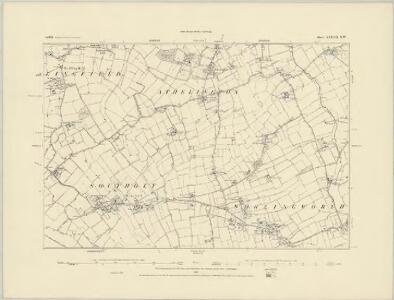 Suffolk XXXVI.NE - OS Six-Inch Map