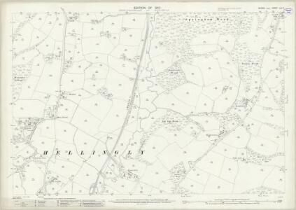 Sussex LVI.5 (includes: Hellingly) - 25 Inch Map