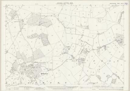 Herefordshire XXXII.10 (includes: Blakemere; Moccas; Preston On Wye; Tyberton) - 25 Inch Map