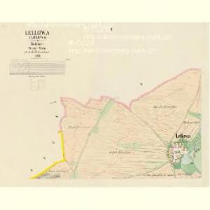 Lellowa (Lelowa) - c3857-1-001 - Kaiserpflichtexemplar der Landkarten des stabilen Katasters