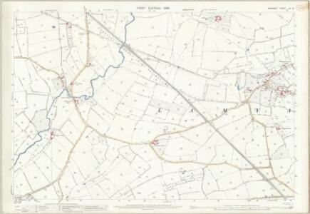Somerset LIV.13 (includes: Bruton; Ditcheat; East Pennard; Evercreech; Lamyat; Milton Clevedon) - 25 Inch Map