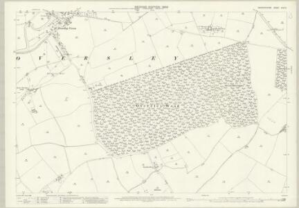 Warwickshire XLIII.2 (includes: Alcester; Exhall; Haselor) - 25 Inch Map