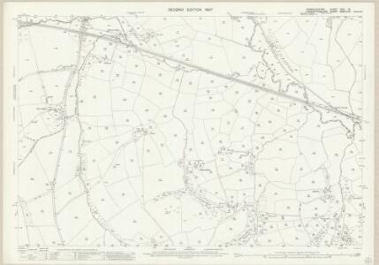 Pembrokeshire XXIV.16 (includes: Henllanfallteg; Llanboidy; Llandissilio East; Llanfallteg West; Velfrey) - 25 Inch Map
