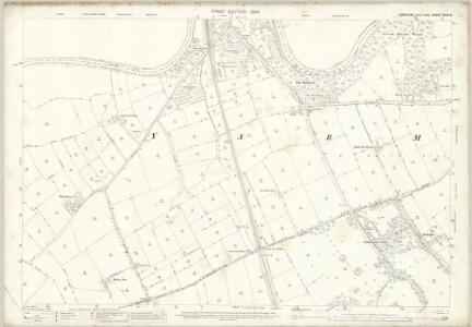 Yorkshire XXVII.3 (includes: Aislaby; Castle Leavington; Egglescliffe; Kirk Leavington; Yarm) - 25 Inch Map