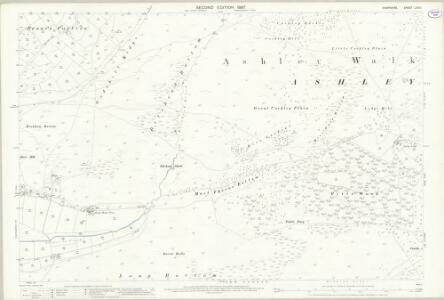 Hampshire and Isle of Wight LXIII.1 (includes: Fordingbridge) - 25 Inch Map