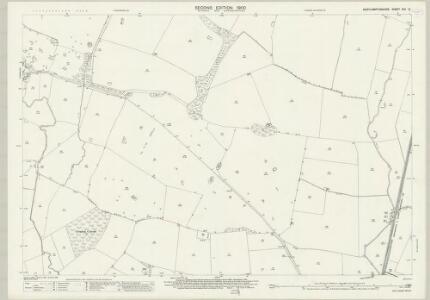 Northamptonshire XXX.12 (includes: Brixworth; Cottesbrooke; Great Creaton; Lamport) - 25 Inch Map