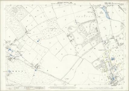 Surrey XIV.1 (includes: Croydon St John The Baptist; Mitcham) - 25 Inch Map